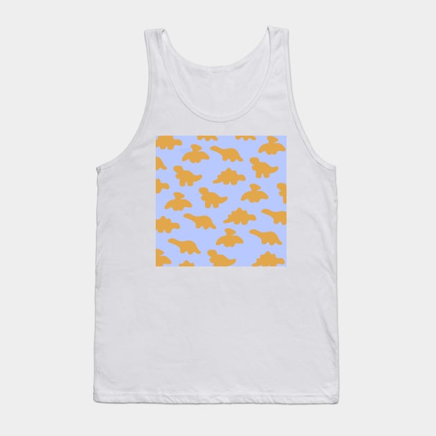 Dino Nuggies (Dark Blue) Tank Top by casserolestan